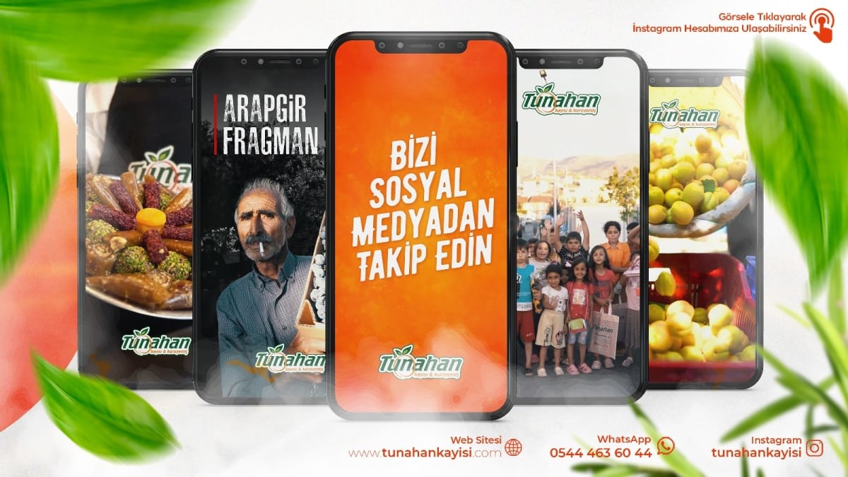 Türkiye'nin en en aktif kayısı sayfası, hemen takip edin!
