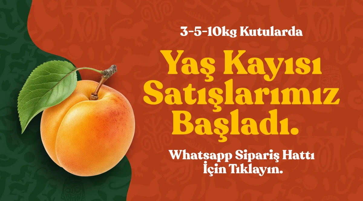Yeni Sezon Kayısılarımız Geldi Sınırlı Kilogramda