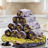 Antep Fıstıklı Karadut Fitil Lokum