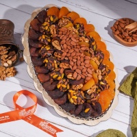 Hediyelik Kayısı Tabağı 1100 Gr. (Katlı) 16