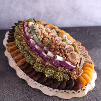 Hediyelik Kayısı Tabağı 36 Katlı 2000 Gr.
