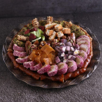 Metal Hediyelik Kayısı Tabağı 53 2300 Gr.