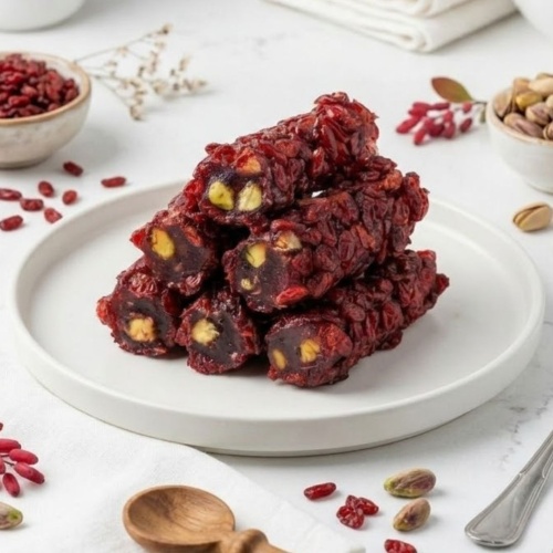 Antep Fıstıklı Zereşkli Fitil Lokum