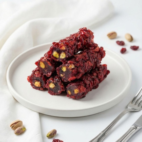 Antep Fıstıklı Zereşkli Fitil Lokum