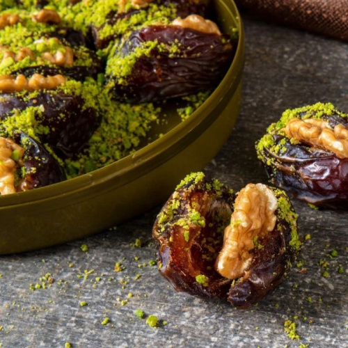 Cevizli Fıstıklı Kudüs Hurma 500 gr.