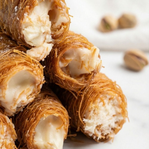 Fındık Ezmeli Kadayıf  Sarma