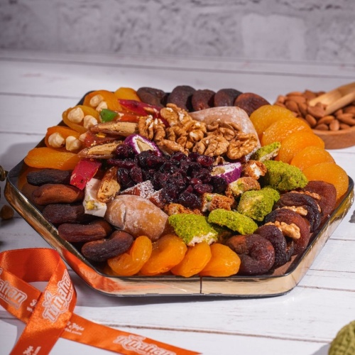 Hediyelik Kayısı Tabağı 1100 Gr. 12