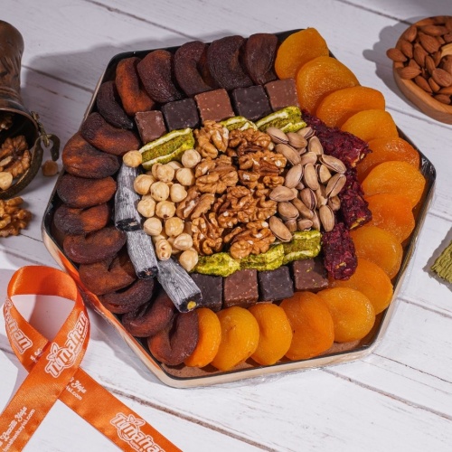 Hediyelik Kayısı Tabağı 1100 Gr.  13