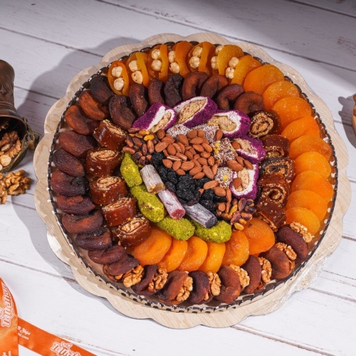 Hediyelik Kayısı Tabağı 1550 Gr. 19