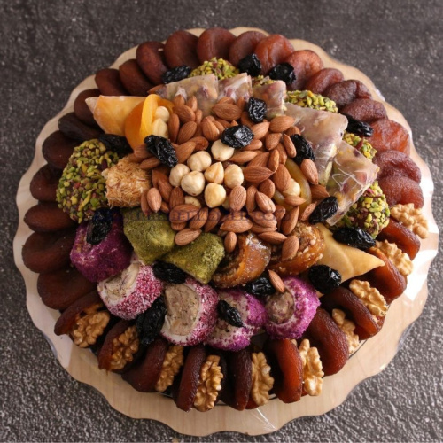 Hediyelik Kayısı Tabağı 32 (Katlı) 1000 Gr.