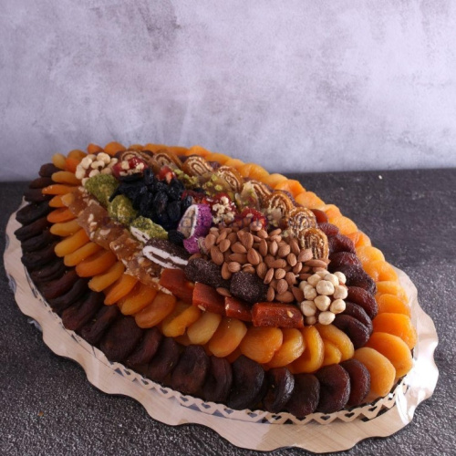 Hediyelik Kayısı Tabağı 37 Katlı 2000 Gr.