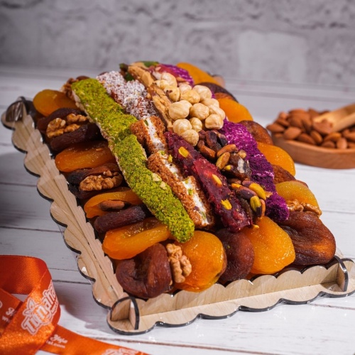 Hediyelik Kayısı Tabağı 770 Gr. (Katlı) 5