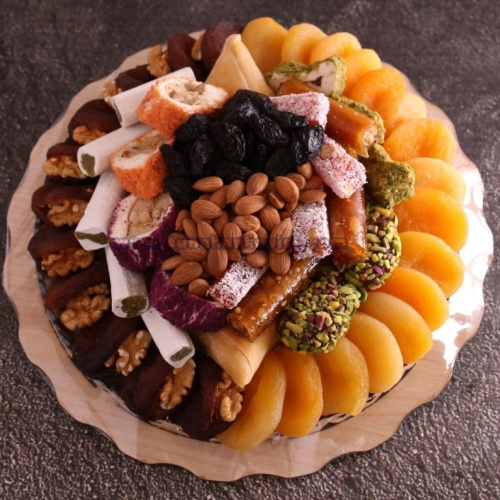 Hediyelik Kayısı Tabağı 9 Katlı 1000 gr.