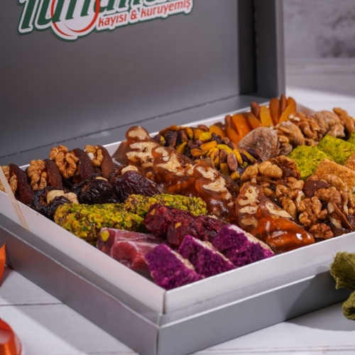 İsme Özel Hediyelik Karton Kayısı Kutusu 11