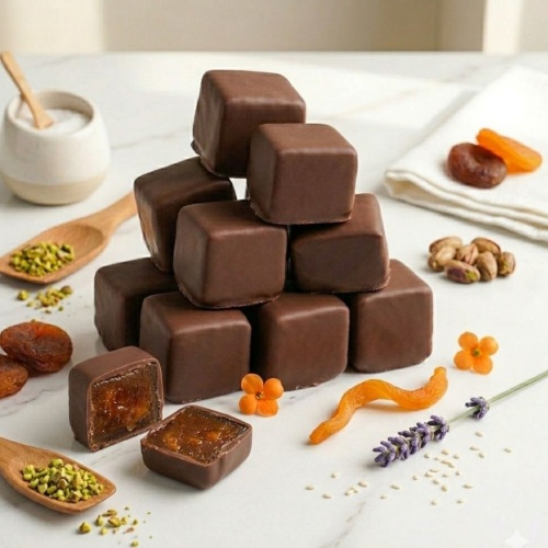 Kayısı Çikolatası Sütlü