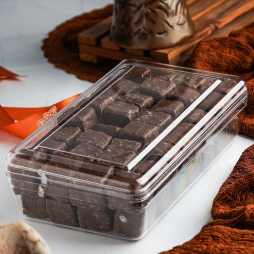 Kayısı Çikolatası Sütlü Mika Kutu 1 Kg