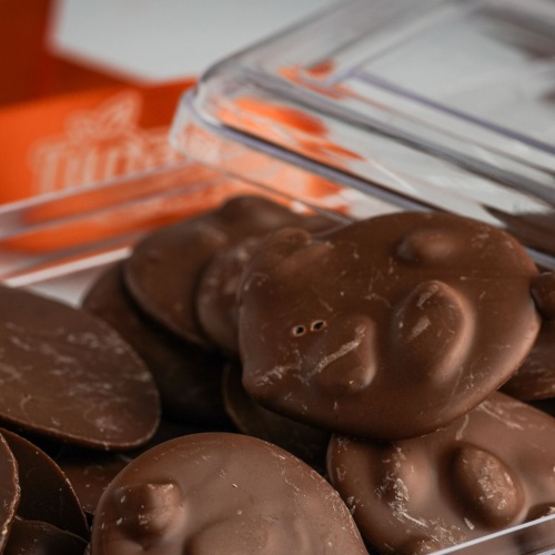 Sütlü Kayısı Çekirdekli Çikolata Mika 500 gr.